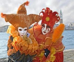 пазл Карнавал в Венеции